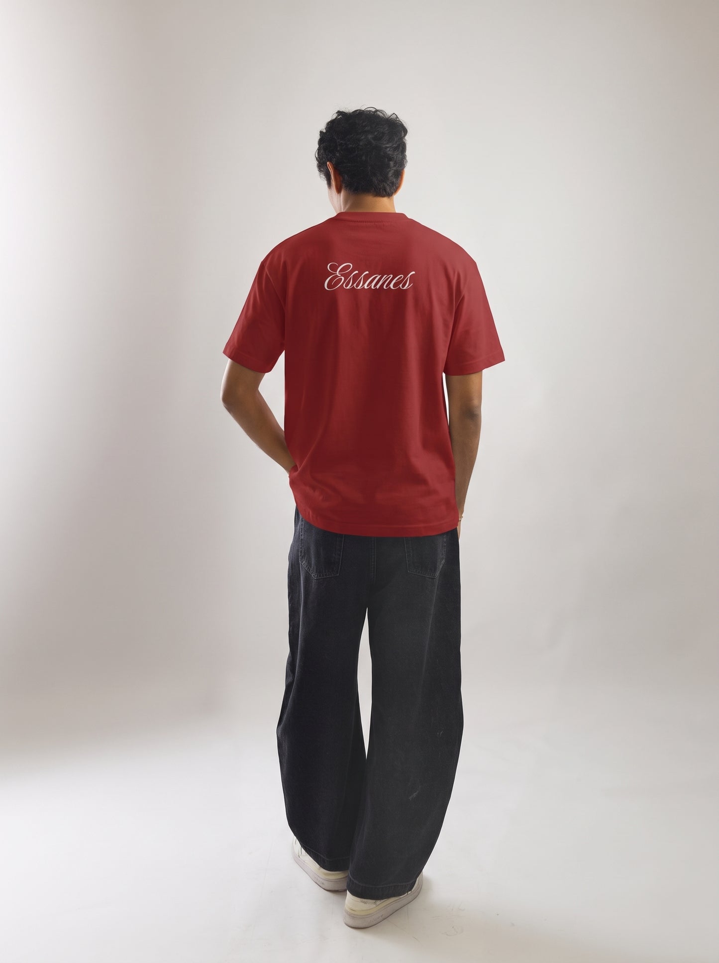 Maroon Oversized Tee