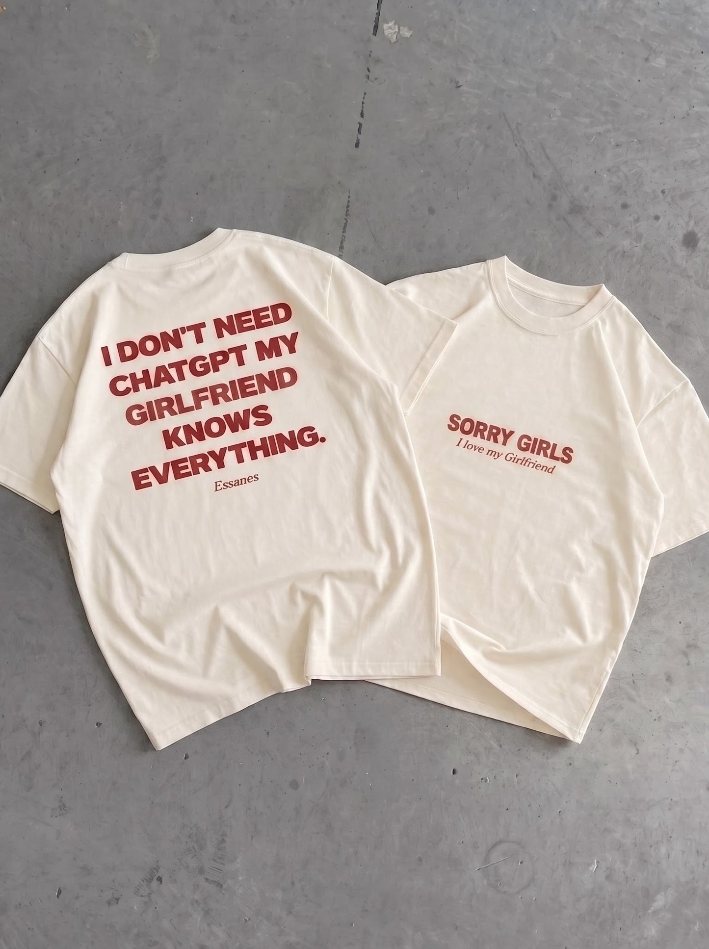 SORRY GIRLS TEE