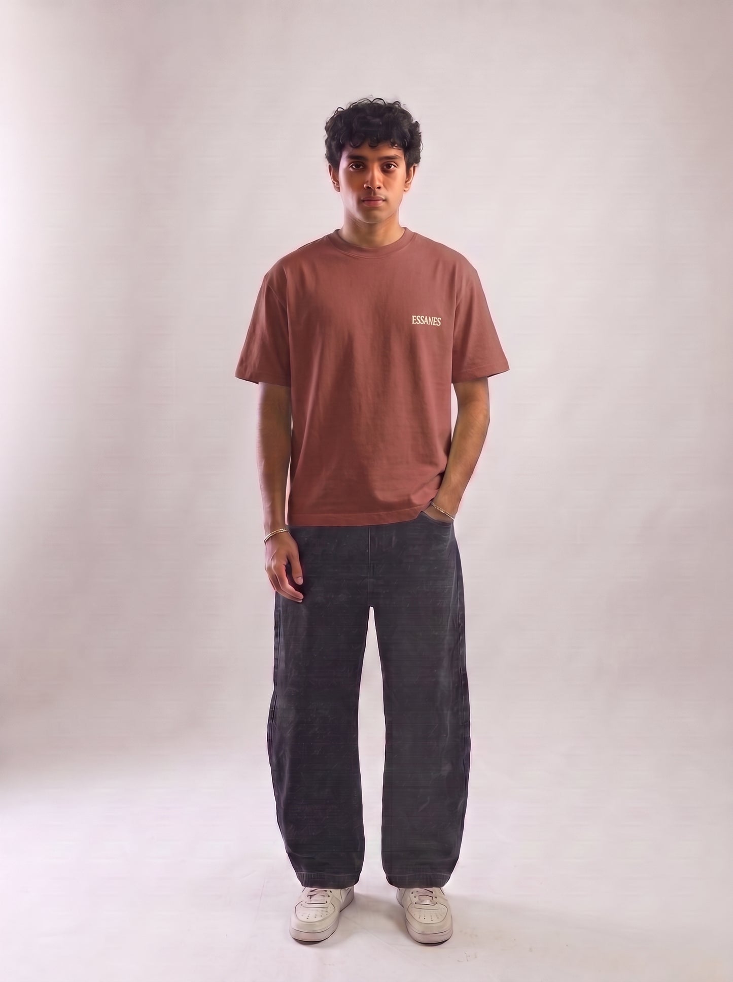 Brown Oversized Tee