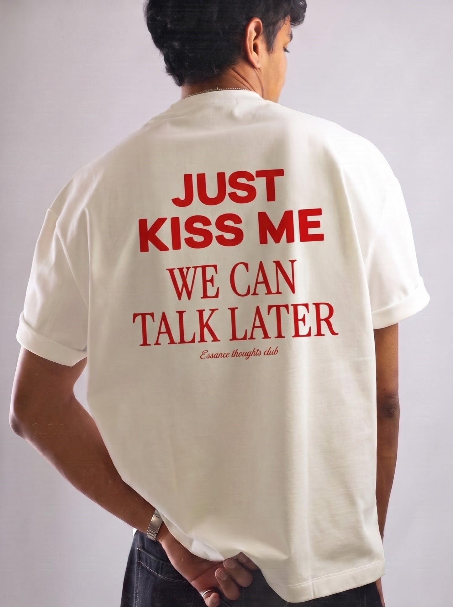 KISS ME TEE - OFF-WHITE