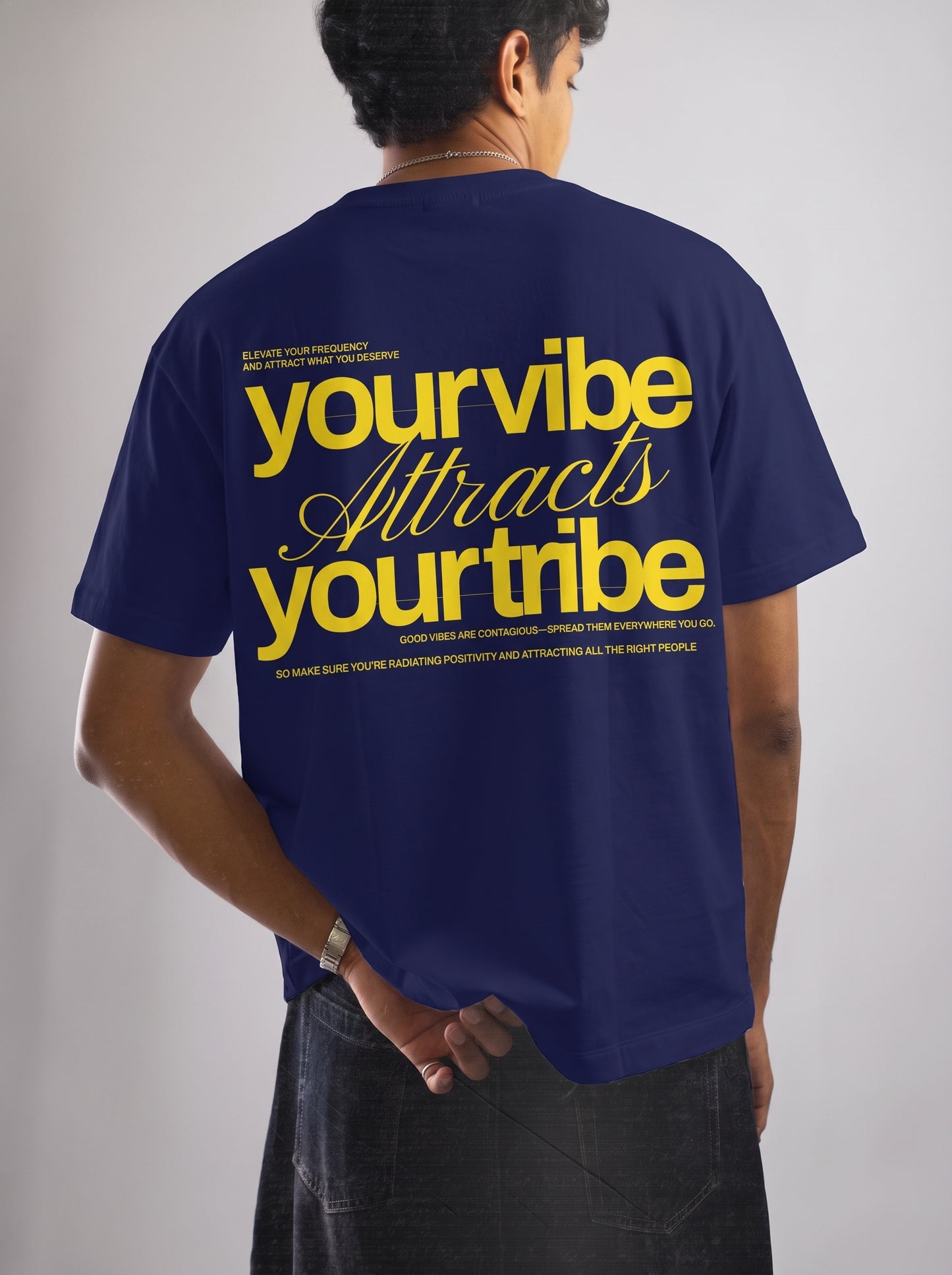 Money Vibes Tee - Navy