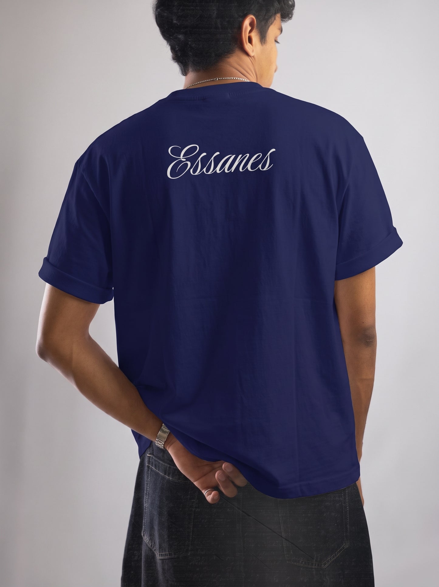 Hustle Tee - Navy