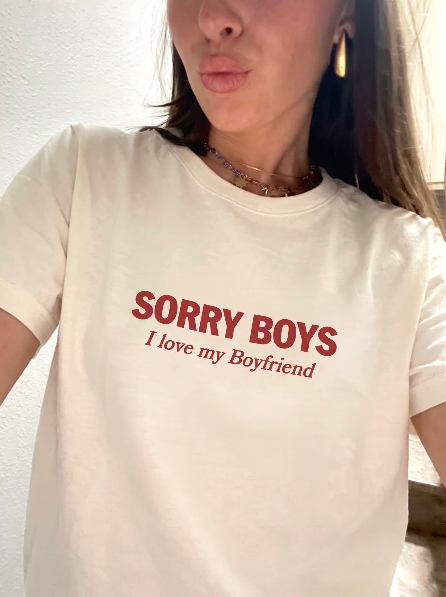 SORRY BOYS TEE