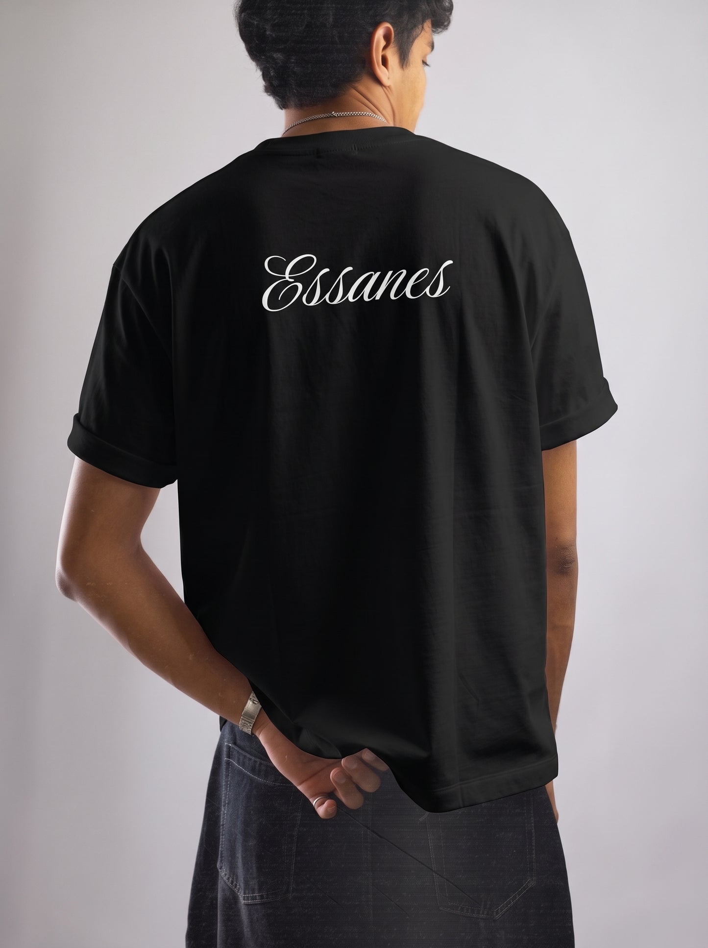 Black Oversized Tee