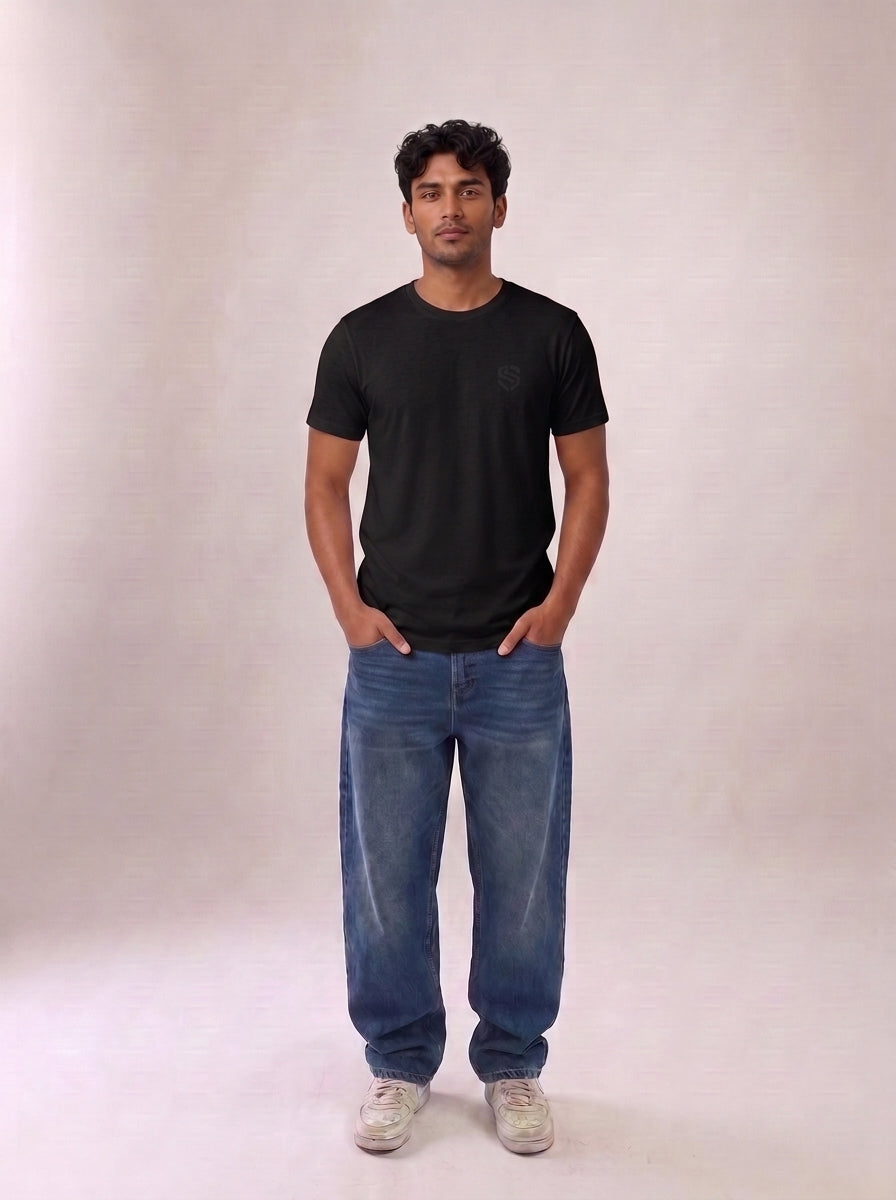 Black Regular Tee