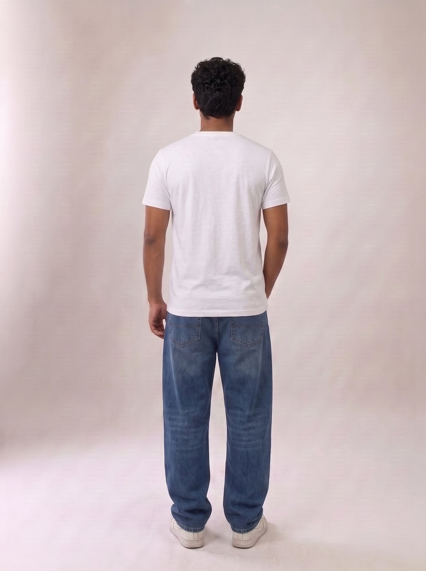 White Basic Tee