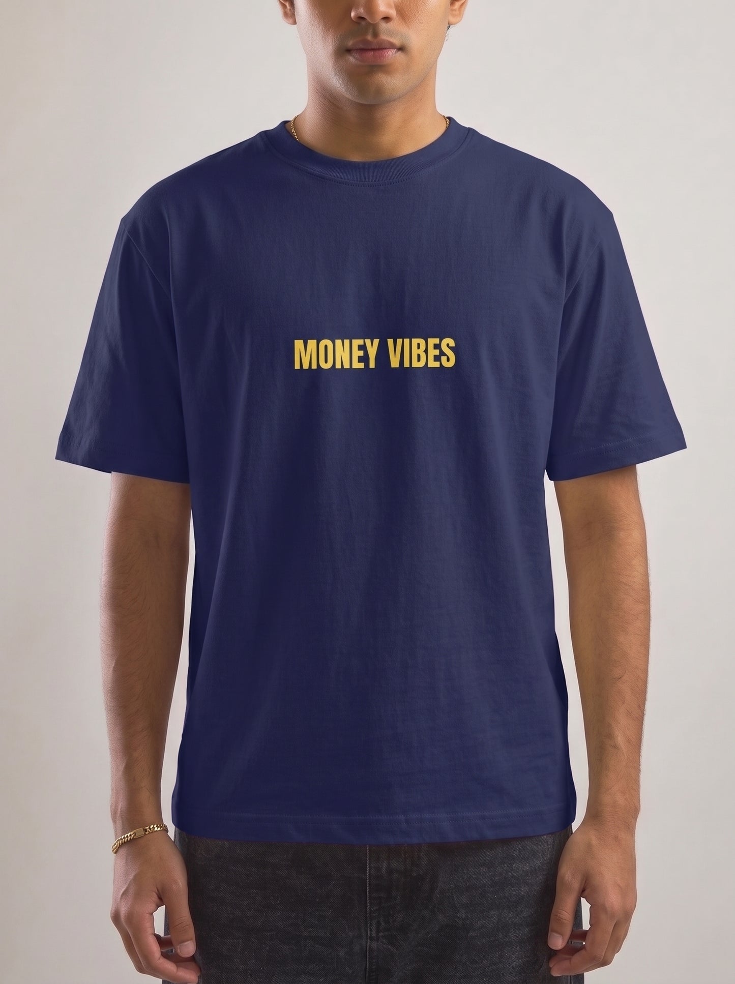 Money Vibes Tee - Navy