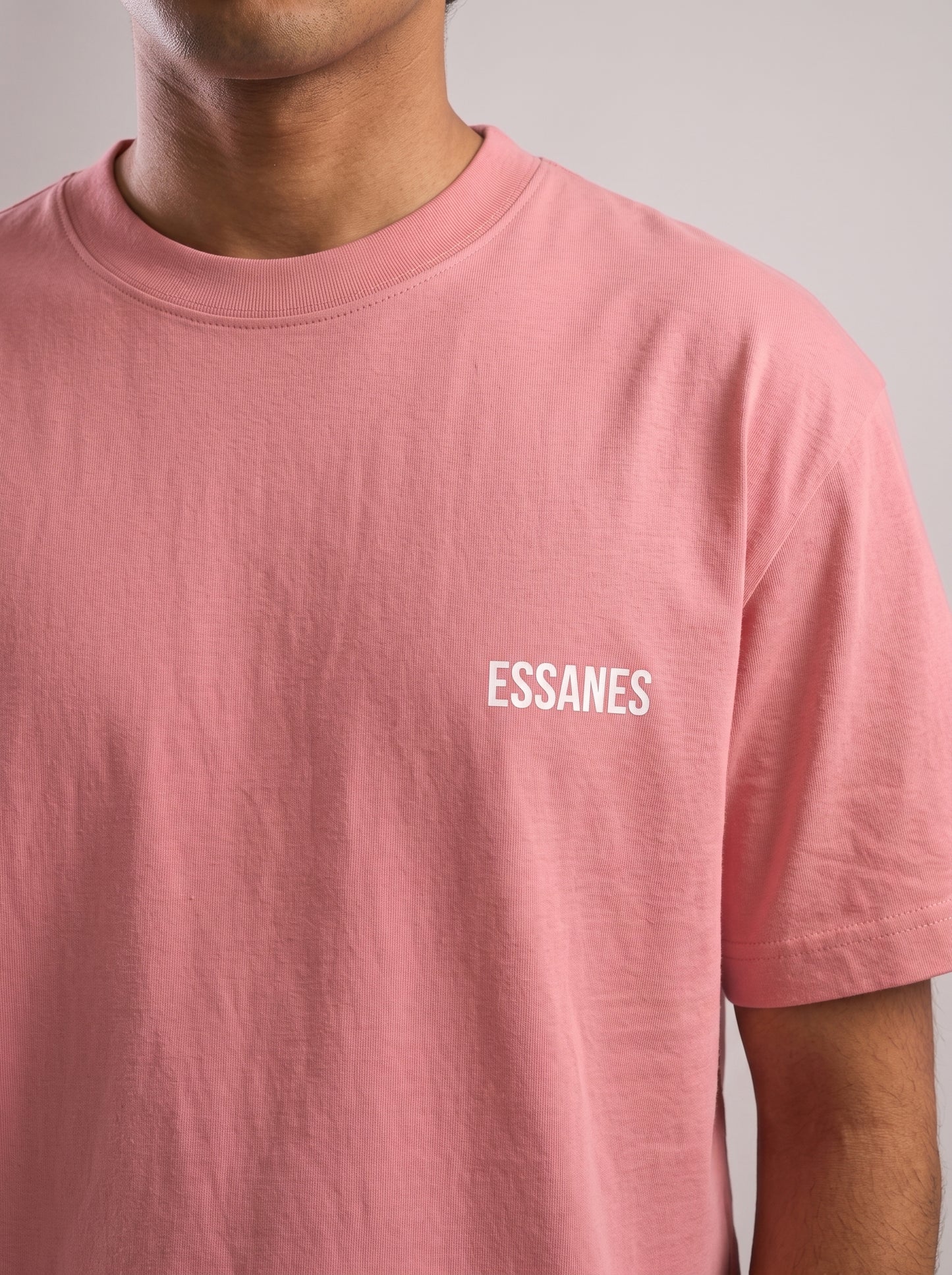 Rose Pink Oversized Tee