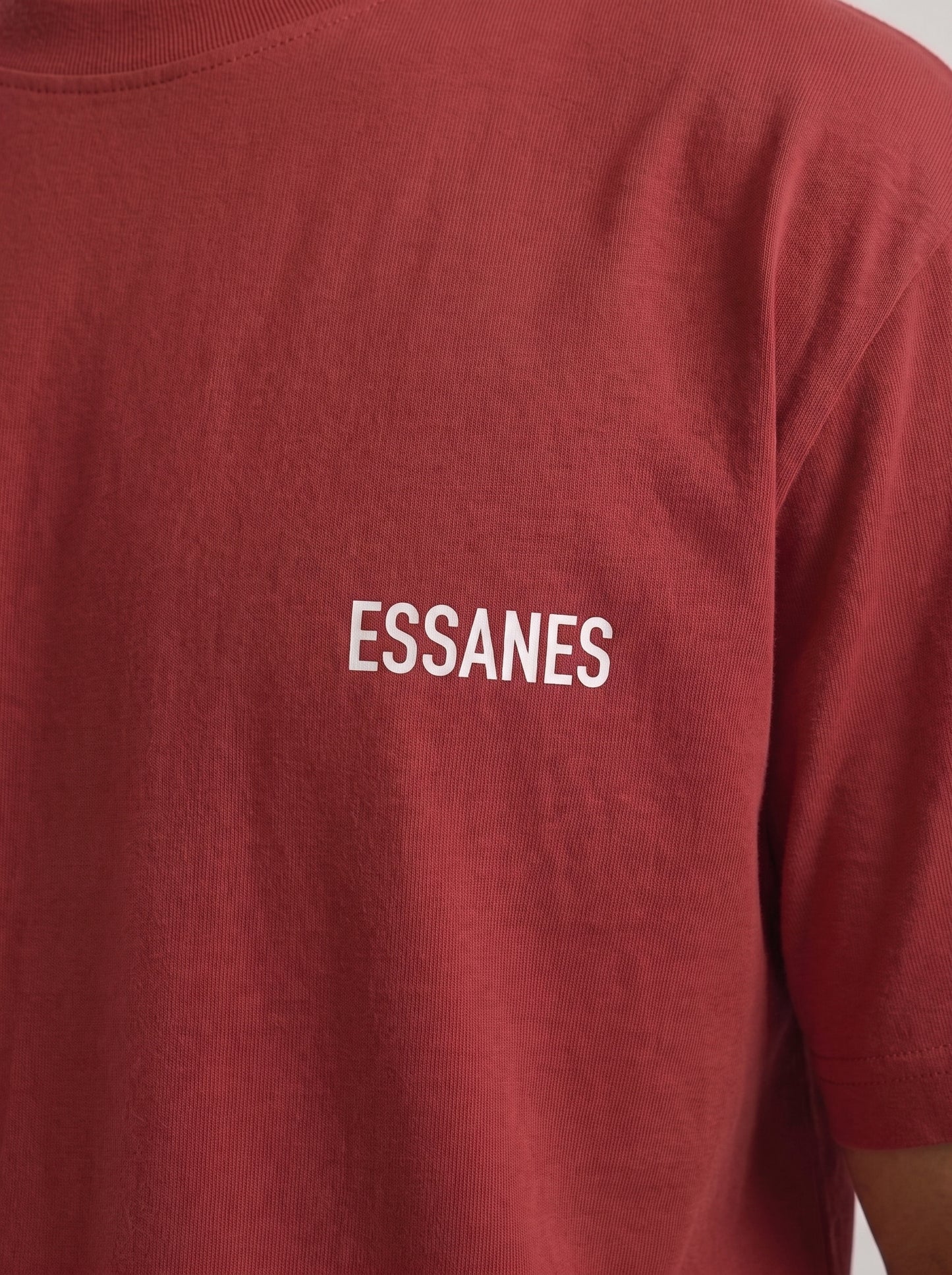 Maroon Oversized Tee